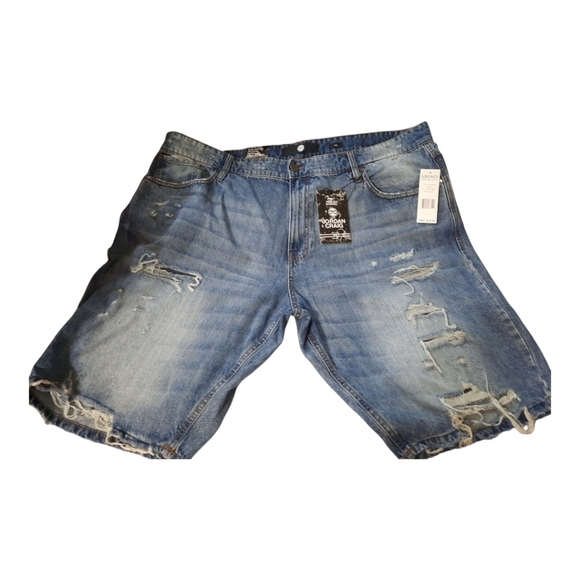 Jordan Craig Other - NWT Jordan Craig Light Blue Distressed Jean Shorts Size 44